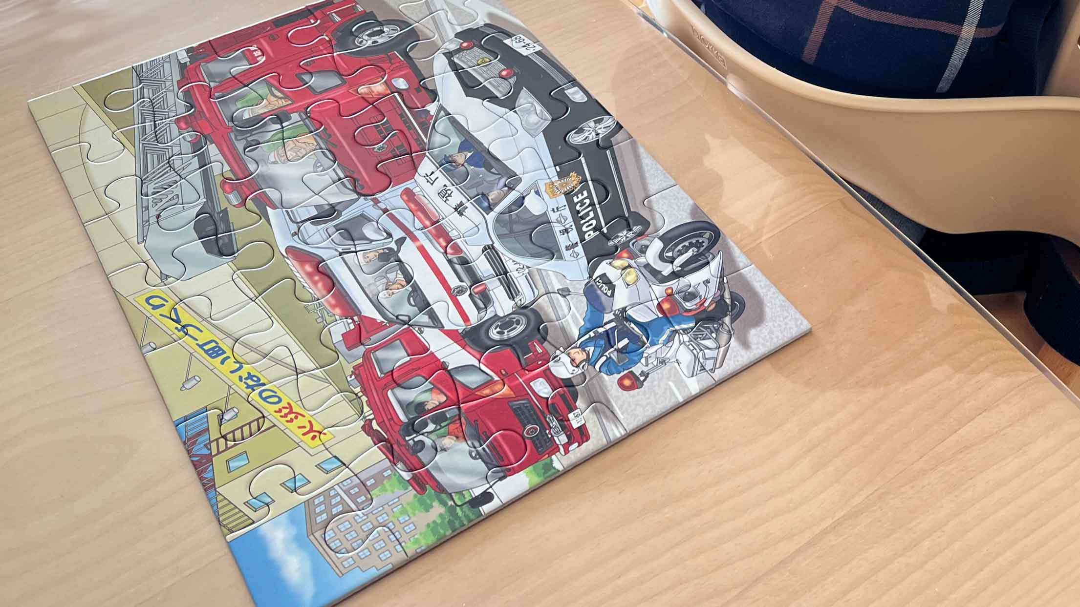 １歳９カ月でくもんのパズル35ピース完成！