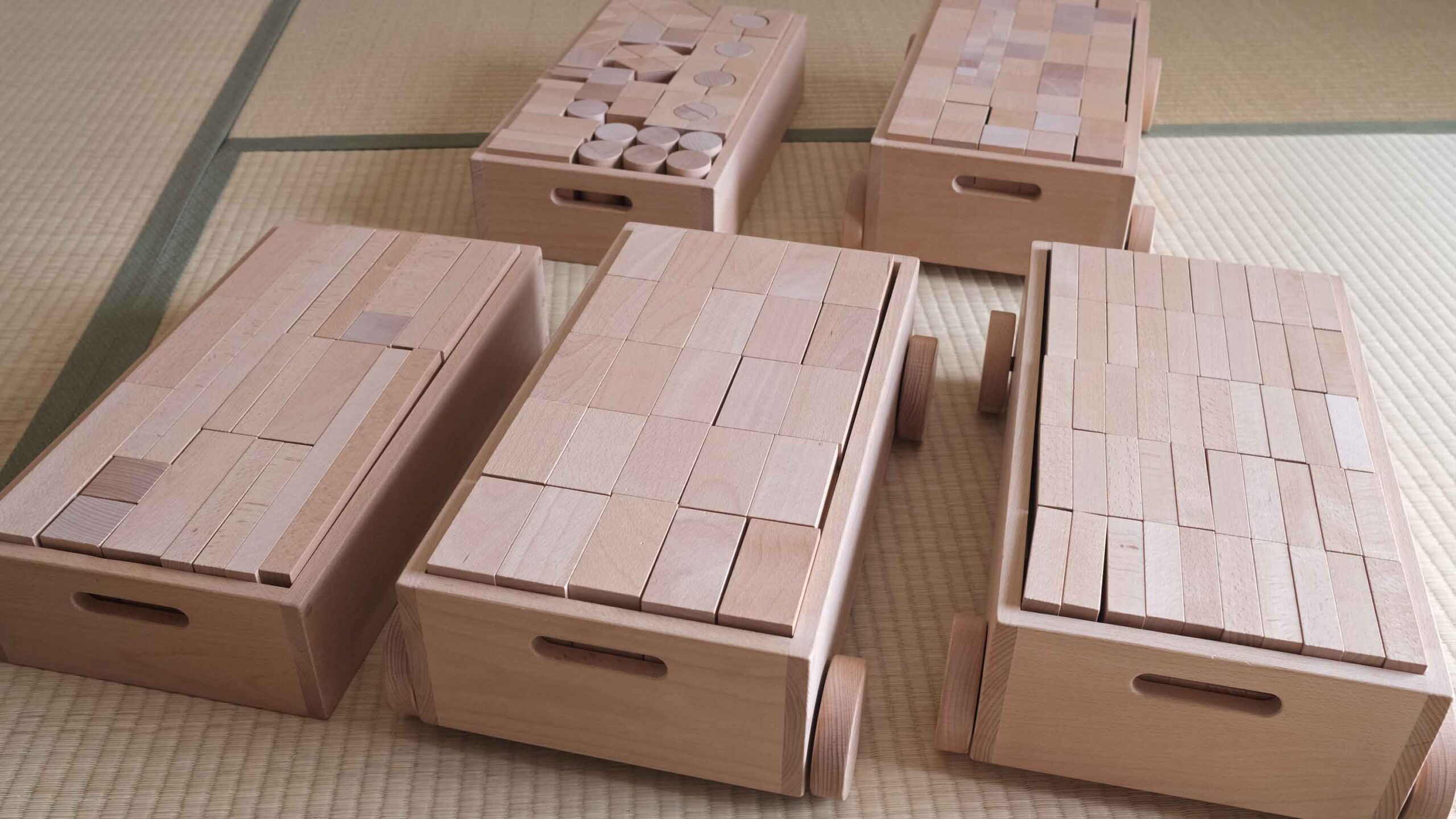 小さな大工さんの積み木　家にあるやつ全部